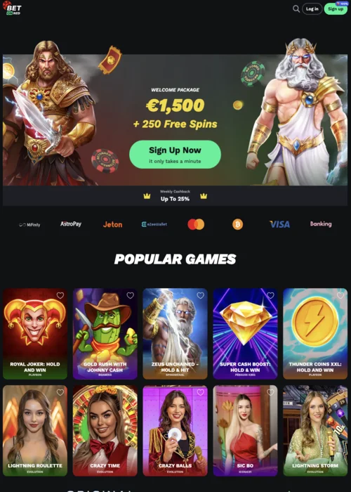 Gry BetOnRed Casino